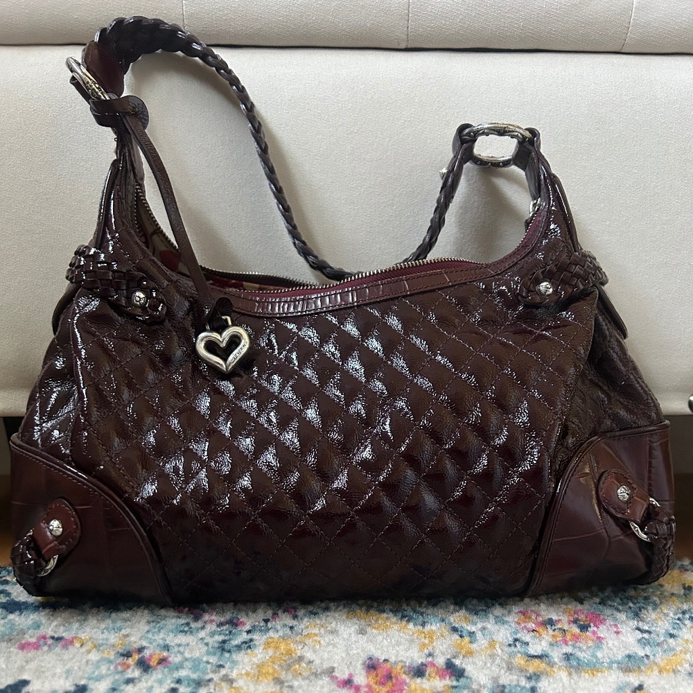 Beautiful burgundy Brighton Bag, Brighton Shoulder Bag, Brighton Purse